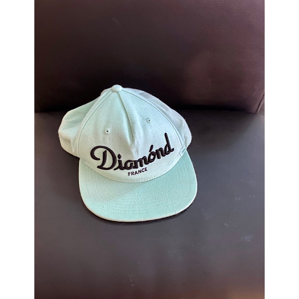 🔥🔥 Diamond Supply Co Mint Blue Snapback Hat